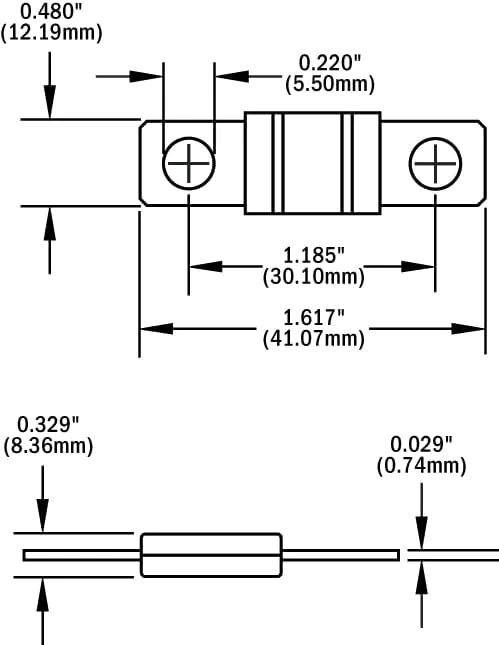 Blue Sea 5252 MIDI/AMI Fuse 50 Amp - Pair