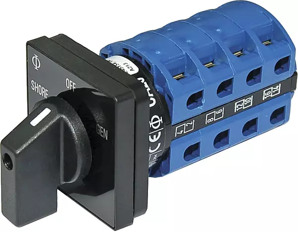 Blue Sea Systems 6337 AC Rotary Switch - OFF + 2 Positions 120V AC 30A