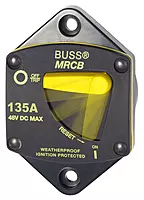 Blue Sea Systems 7047 187-Series Circuit Breaker, Panel Mount, 135A