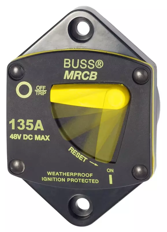 Blue Sea Systems 7047 187-Series Circuit Breaker, Panel Mount, 135A
