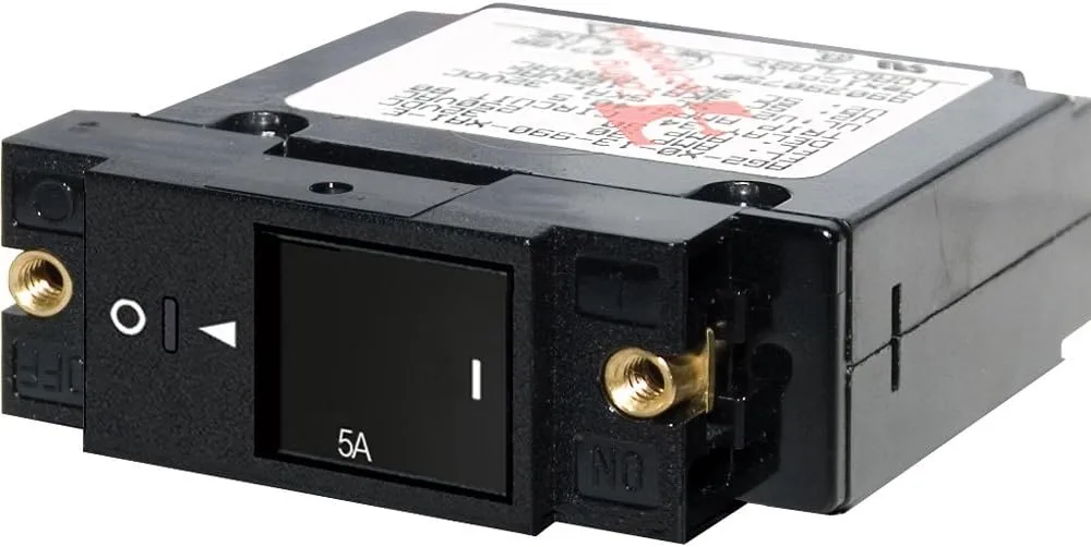 Blue Sea Systems Single Pole 2" Rocker Circuit Breakers