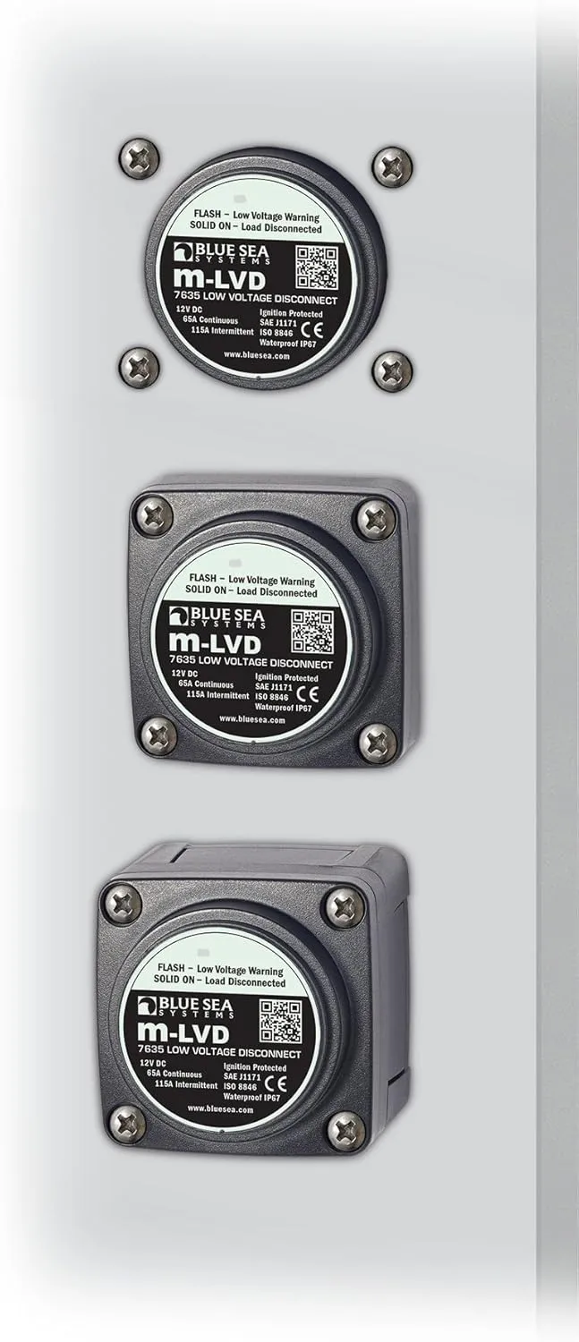 Blue Sea Systems 7635 m-LVD Low Voltage Disconnect