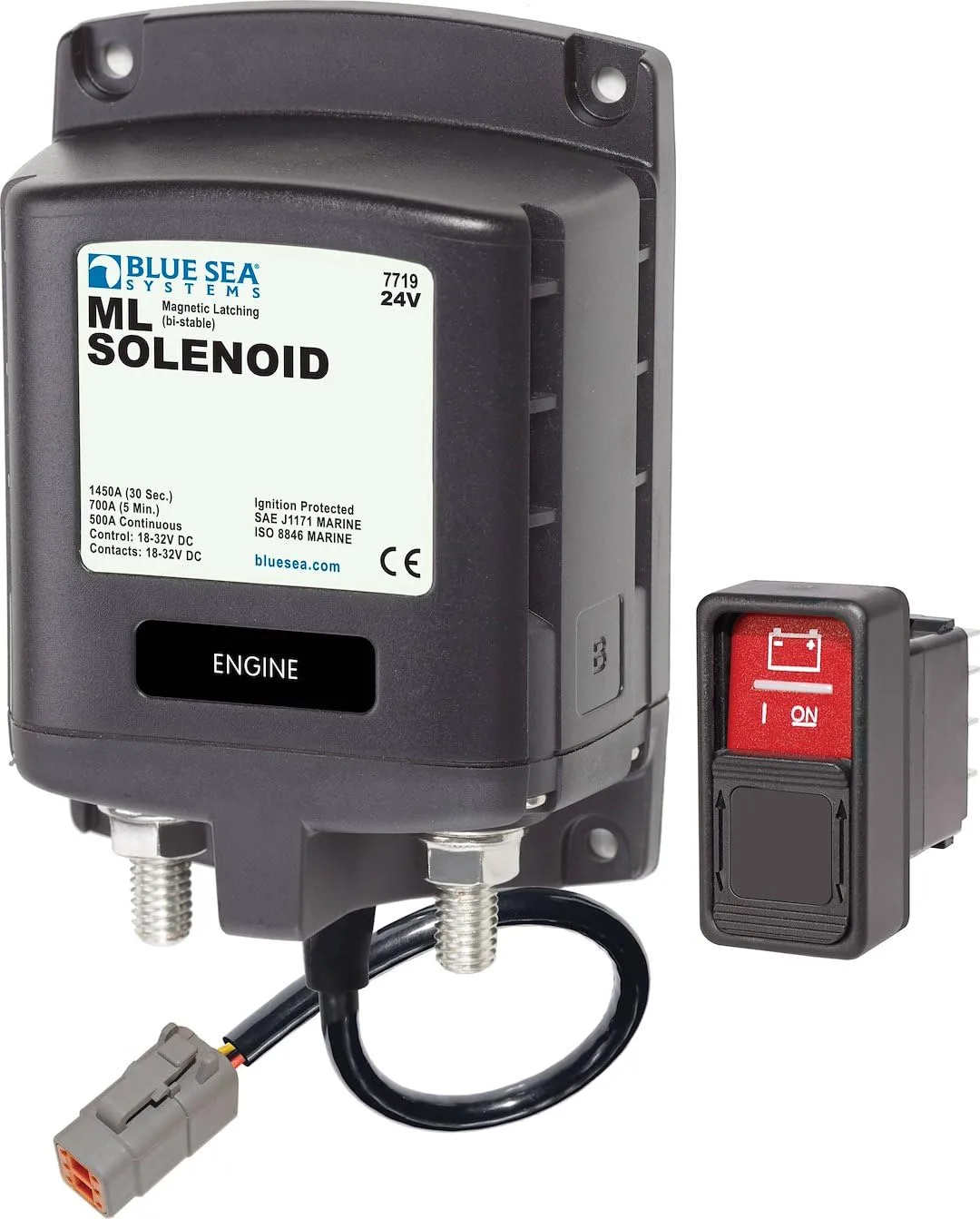 Blue Sea Systems 7719100BSS Solenoid Ml 24v DTM