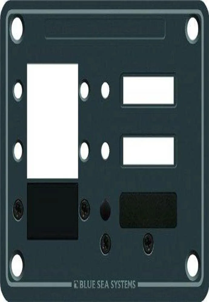 Blue Sea Systems 8088 3-Position DC C-Series Panel - Blank
