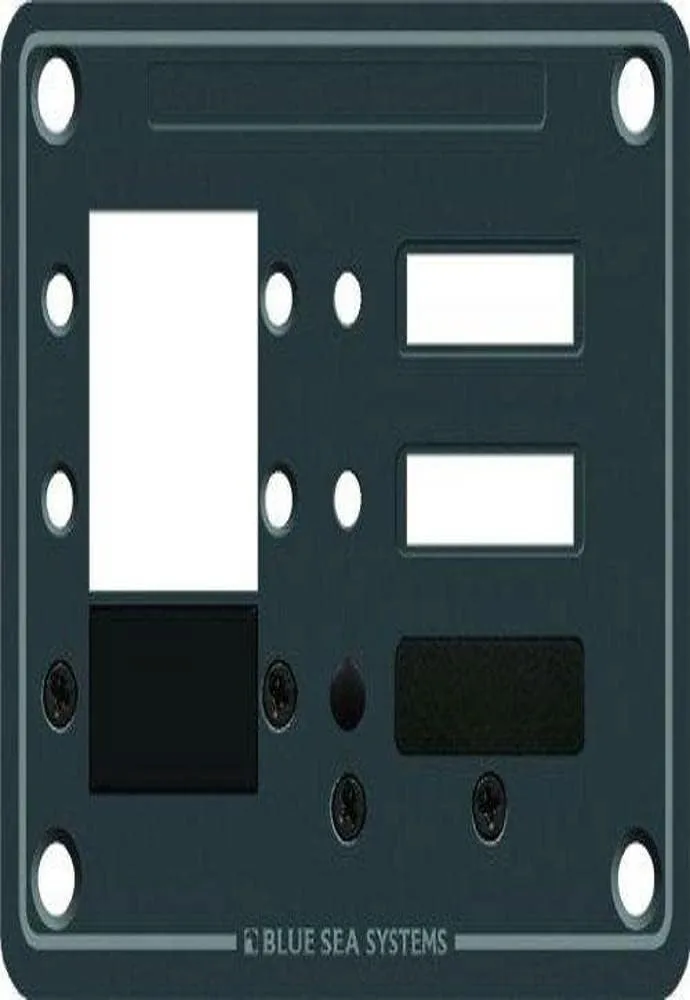Blue Sea Systems 8088 3-Position DC C-Series Panel - Blank