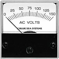 Blue Sea Systems 8244 AC Analog Micro Voltmeter, 2" Face, 0-150 Volts AC