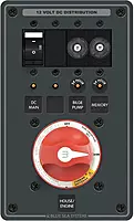 Blue Sea Systems 8686 Dual-Battery m-Series Dual Circuit Plus Panel DC Battery Management