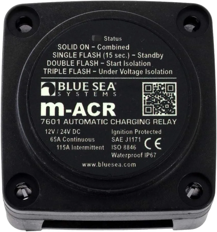 Blue Sea Systems Add-A-Battery Kit, 65A, Display Pack