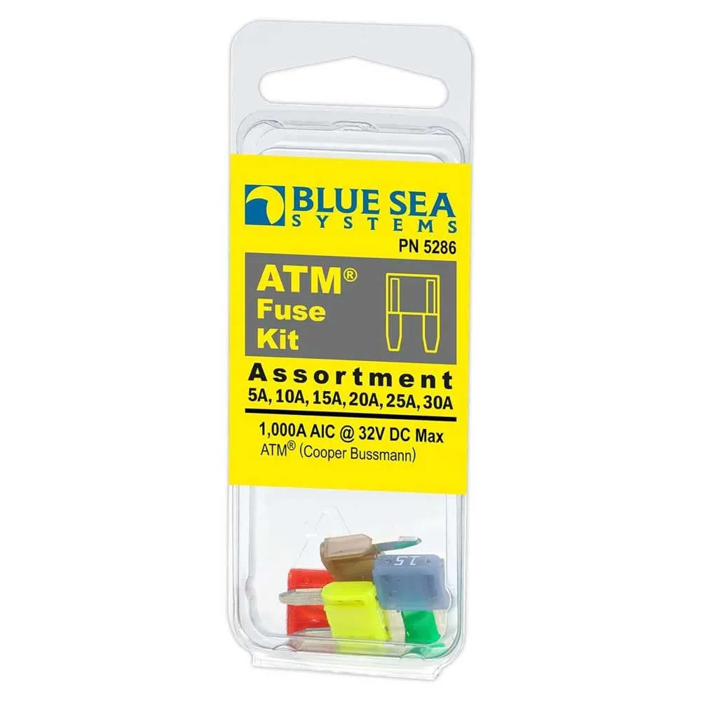 Blue Sea Systems 8286 ATM Fuse Kit, 5 Pack