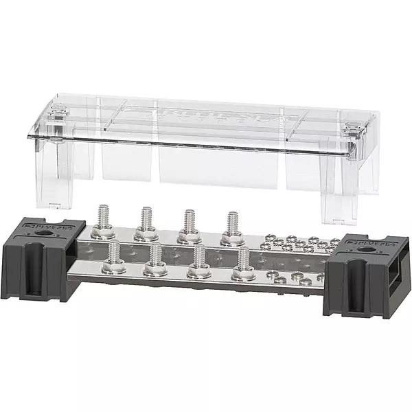 Blue Sea Systems 1992 PowerBar 1000 Stud with Cover, 8 x 5/16"