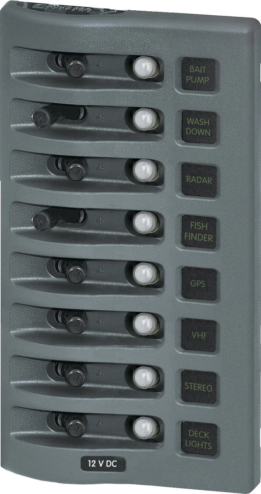 Blue Sea Systems WeatherDeck Waterproof Switch, Fuse & Circuit Breaker Panels