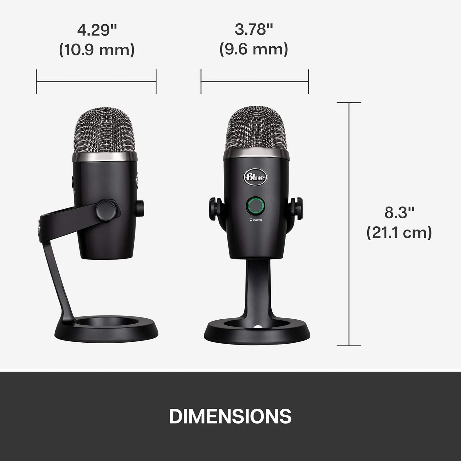 LOGITECH FOR CREATORS Blue Yeti Nano USB Microphone