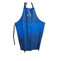 Double Layered Dark Blue Apron