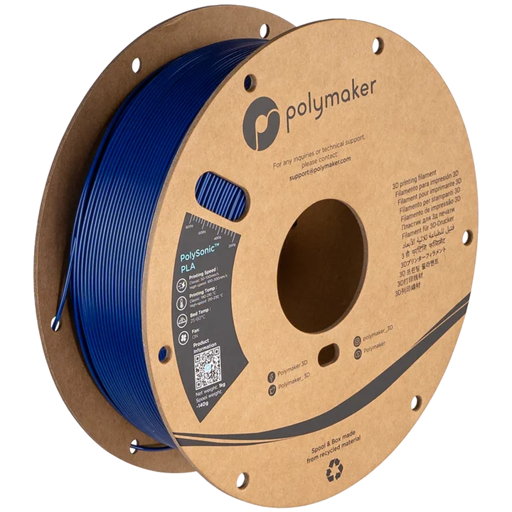   PolySonic™ PLA (1.75mm, 1000g) Blue