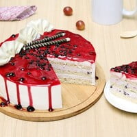 Luscious Blueberry Cake