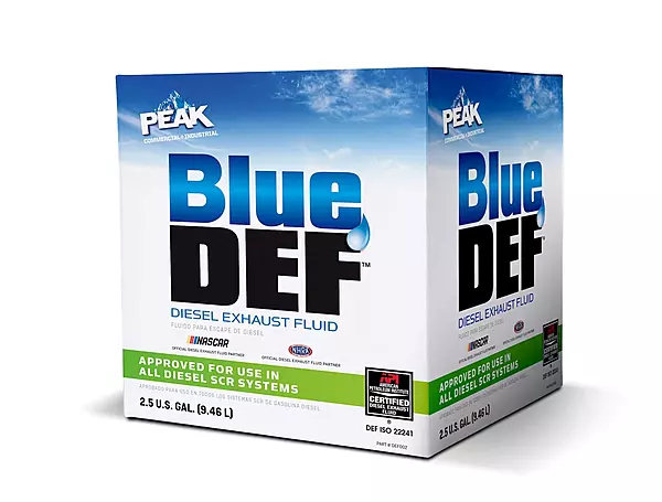 BlueDEF Diesel Exhaust Fluid Synthetic Urea & Deionized Water 2.5 Gallon Jug 2.5 Gallons