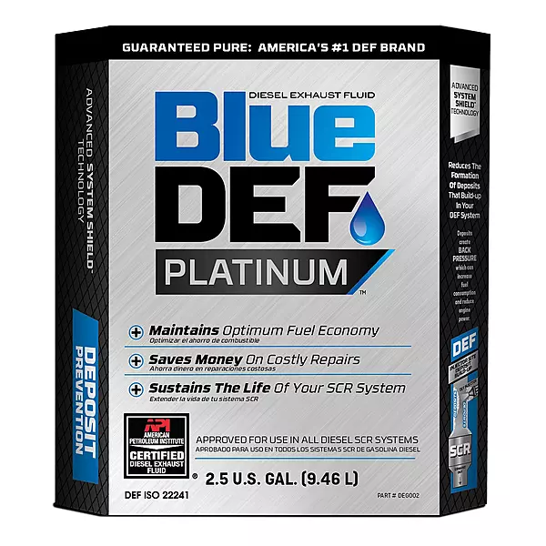 BlueDEF Peak Platinum Diesel Exhaust Fluid, 2.5 Gallon (DEG002) 1