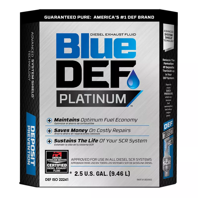 BlueDEF Peak Platinum Diesel Exhaust Fluid, 2.5 Gallon (DEG002) 1