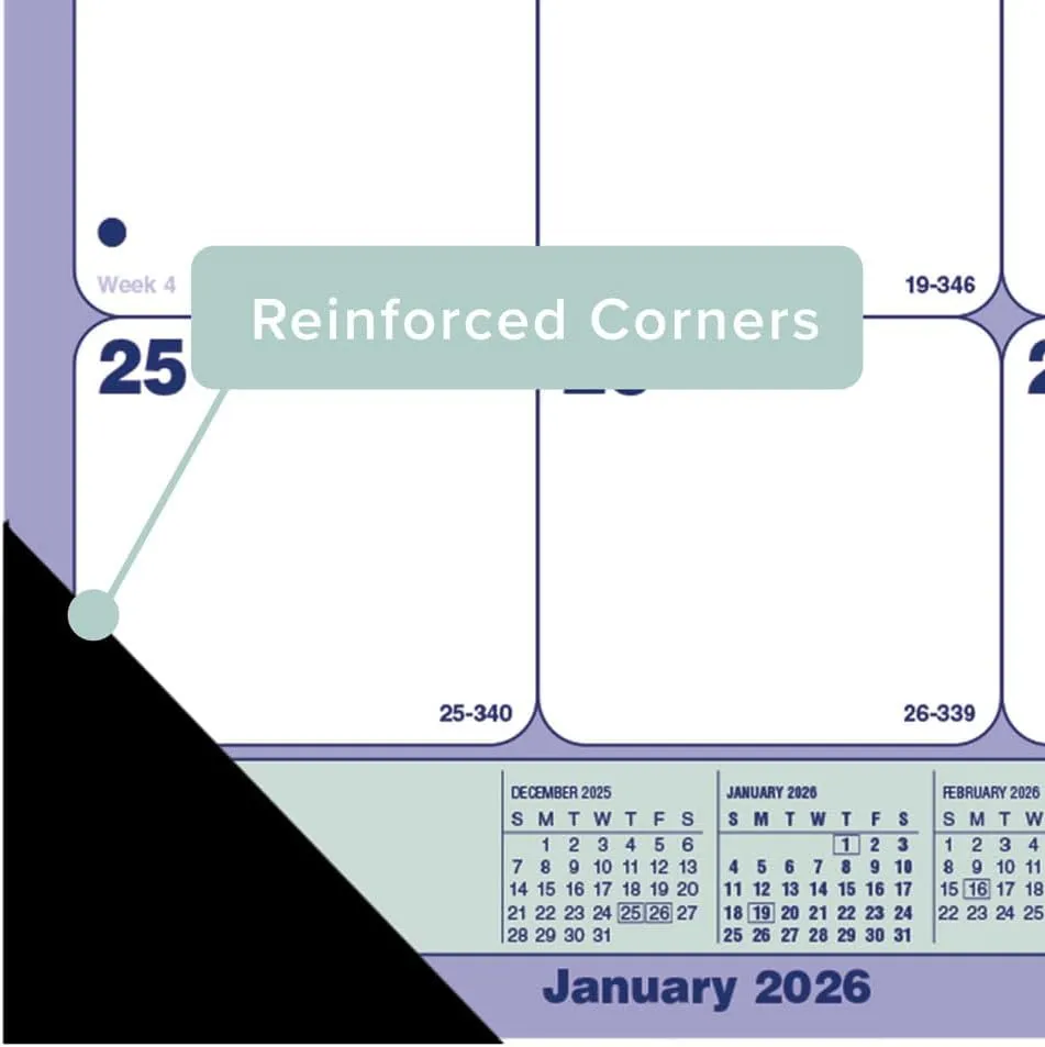 Blueline® 2026 Monthly Desk Pad Calendar, 12 Months, January to December, 21.25" x 16" (C181731-26)