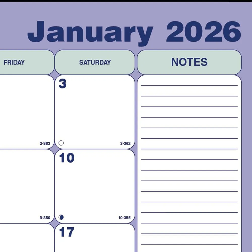 Blueline® 2026 Monthly Desk Pad Calendar, 12 Months, January to December, 21.25" x 16" (C181731-26)