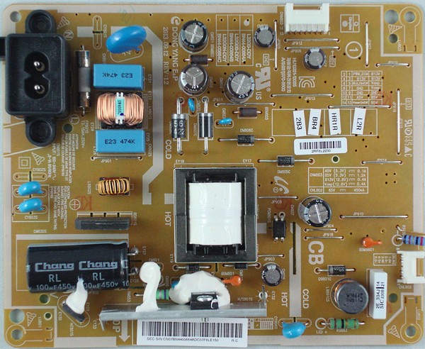 Samsung BN44-00664A Power Supply / LED Board Samsung BN44-00664A Power Supply / LED Board