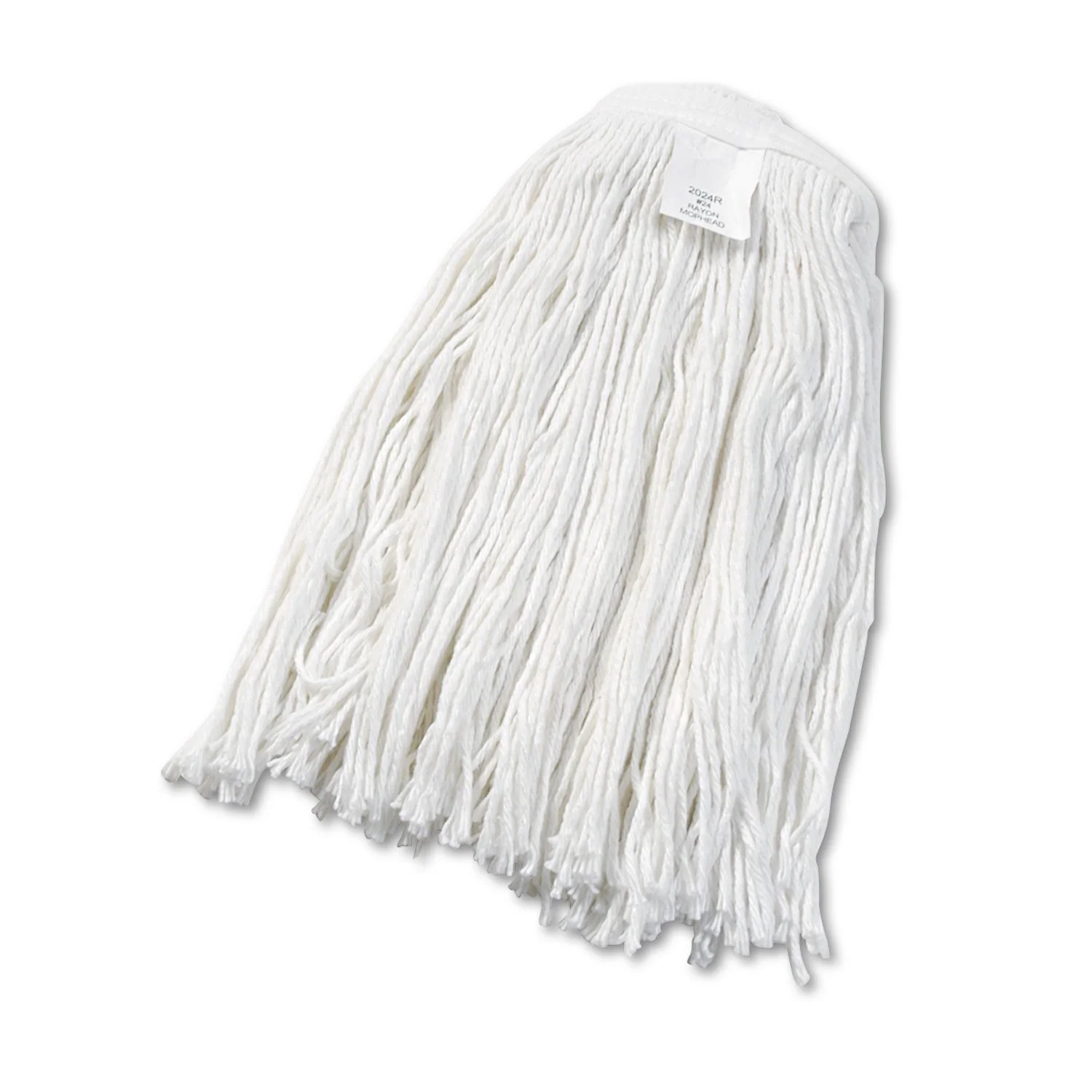 Boardwalk Cut-End Rayon Wet Mop Head, #24, White
