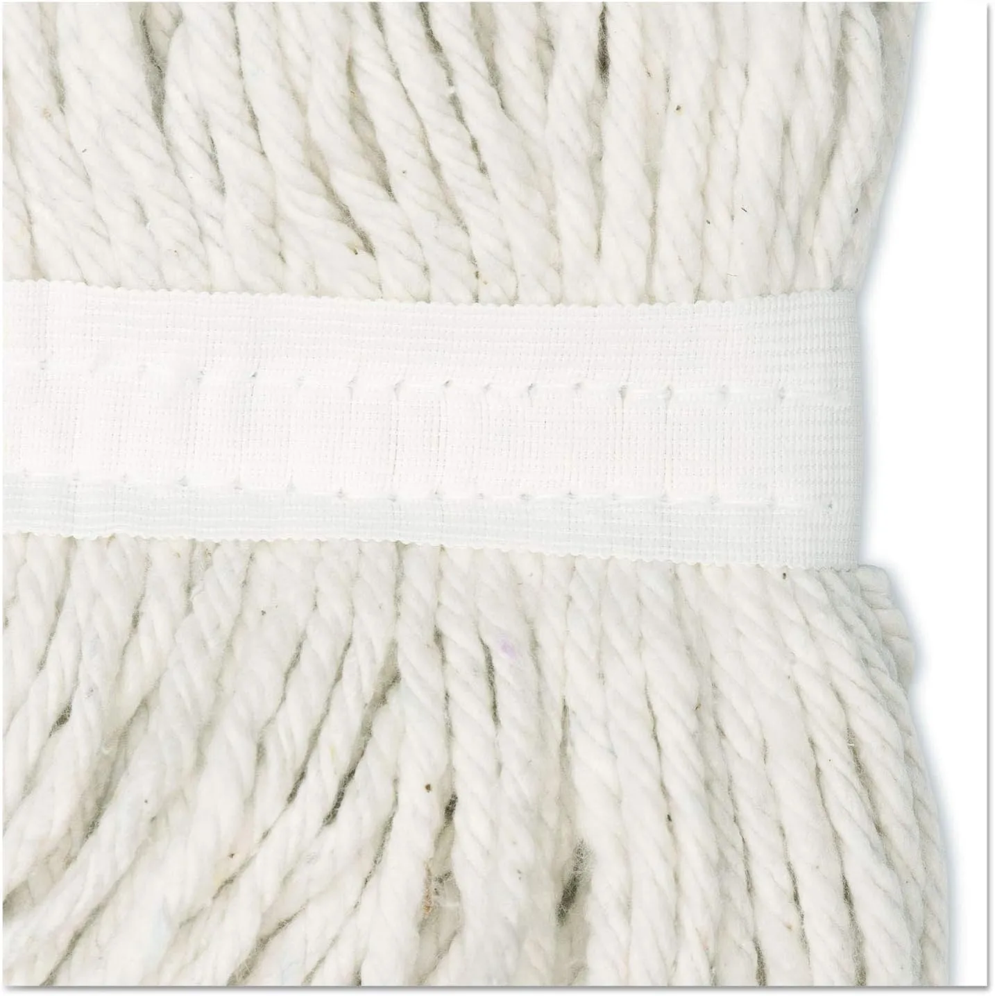 Boardwalk Cut-End Rayon Wet Mop Head, #24, White