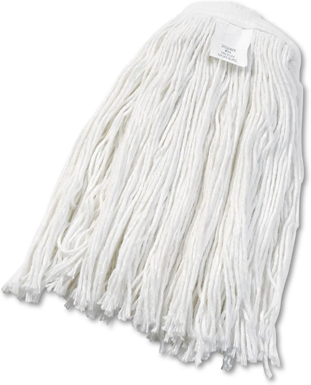 Boardwalk Cut-End Rayon Wet Mop Head, #24, White