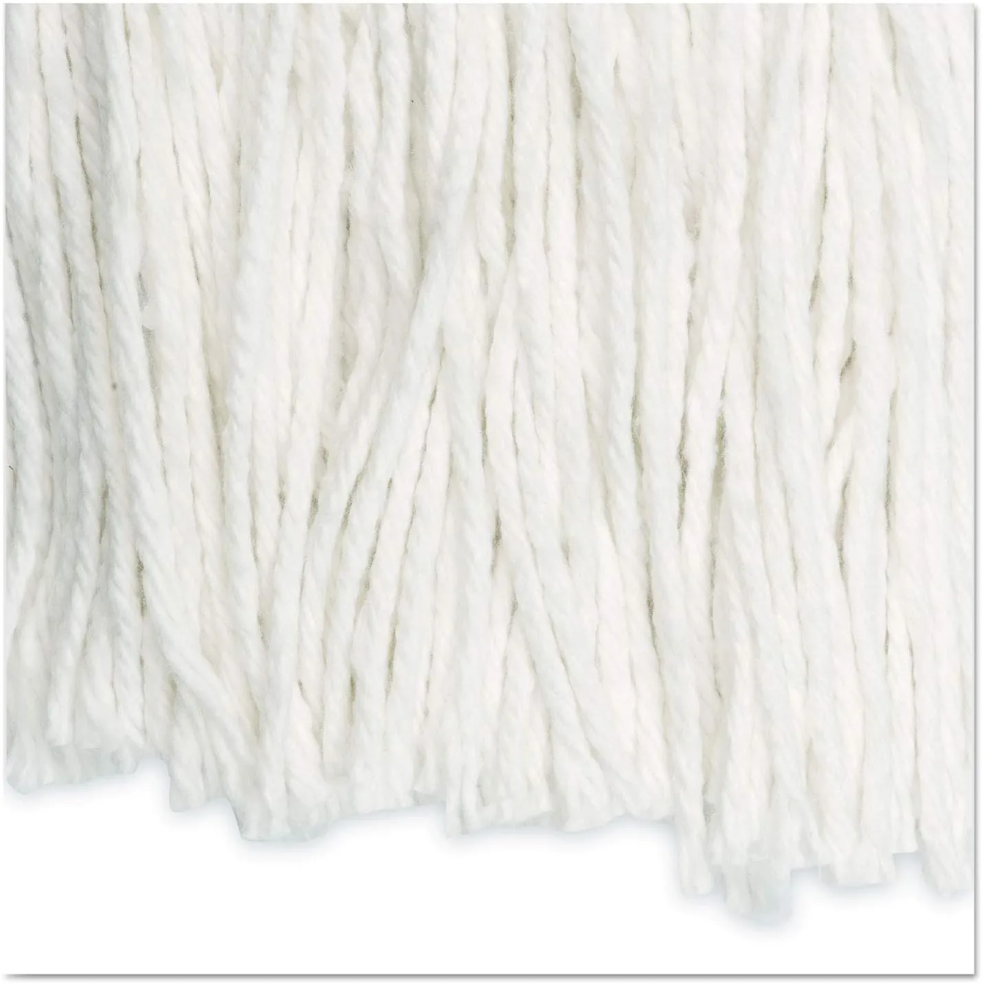 Boardwalk Cut-End Rayon Wet Mop Head, #24, White