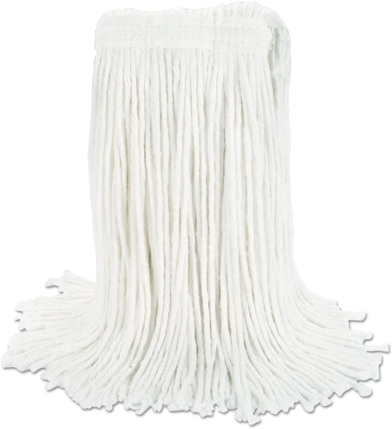 Boardwalk Cut-End Rayon Wet Mop Head, #24, White