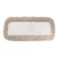 Boardwalk BWK1336 36 in. x 5 in. Industrial Washable Dust Mop Head - White