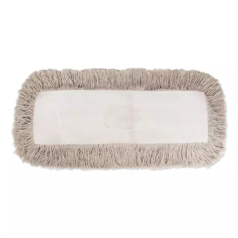 Boardwalk BWK1336 36 in. x 5 in. Industrial Washable Dust Mop Head - White