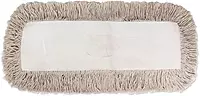 Boardwalk BWK1336 36 in. x 5 in. Industrial Washable Dust Mop Head - White
