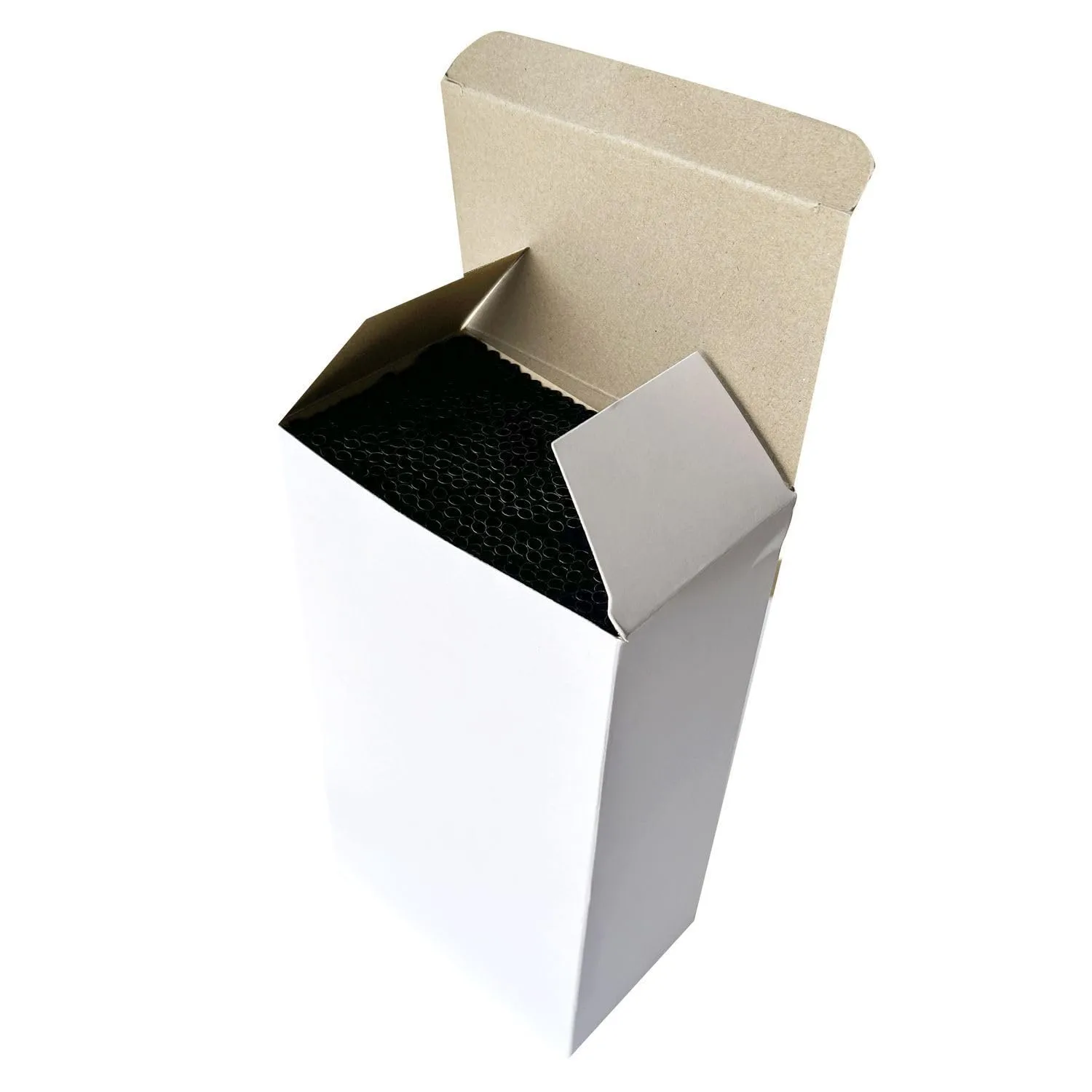 Boardwalk Bulk Cocktail Straws, 8" , Polypropylene, Black, Case of 5,000