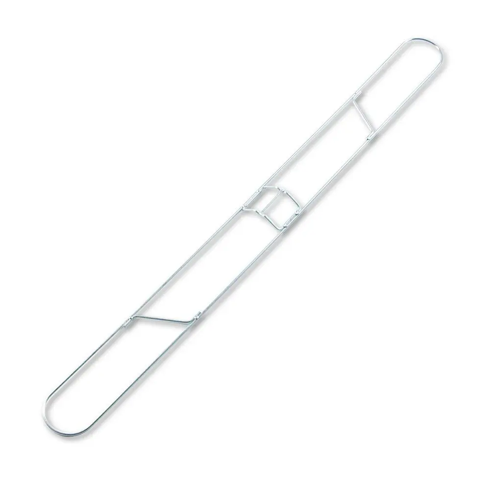 Boardwalk 1460 Clip-On Dust Mop Frame, 60in x 5in, Zinc Plated, Black