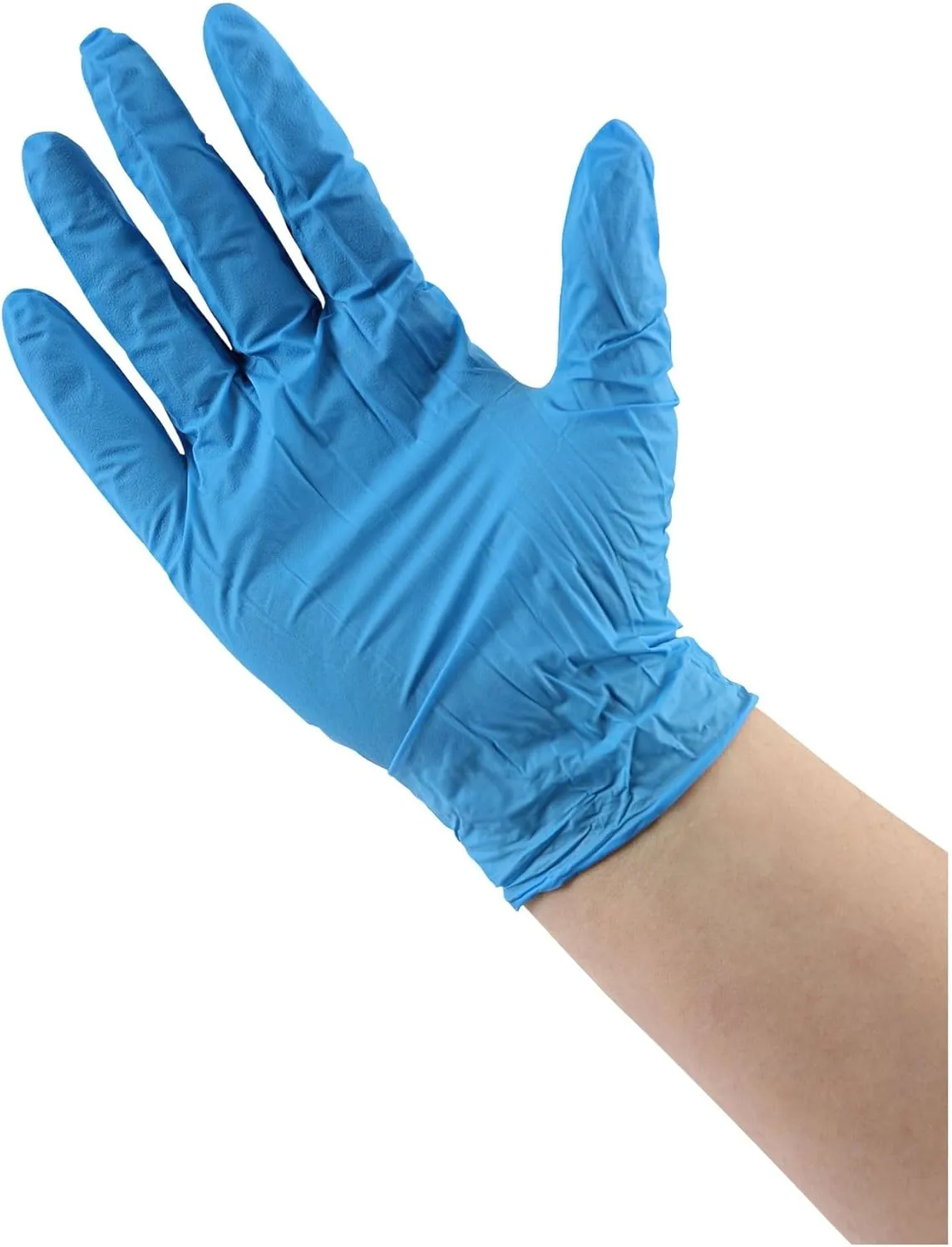Boardwalk Disposable General-Purpose Powder-Free Nitrile Gloves, X-Large, Blue, Box Of 100 Gloves