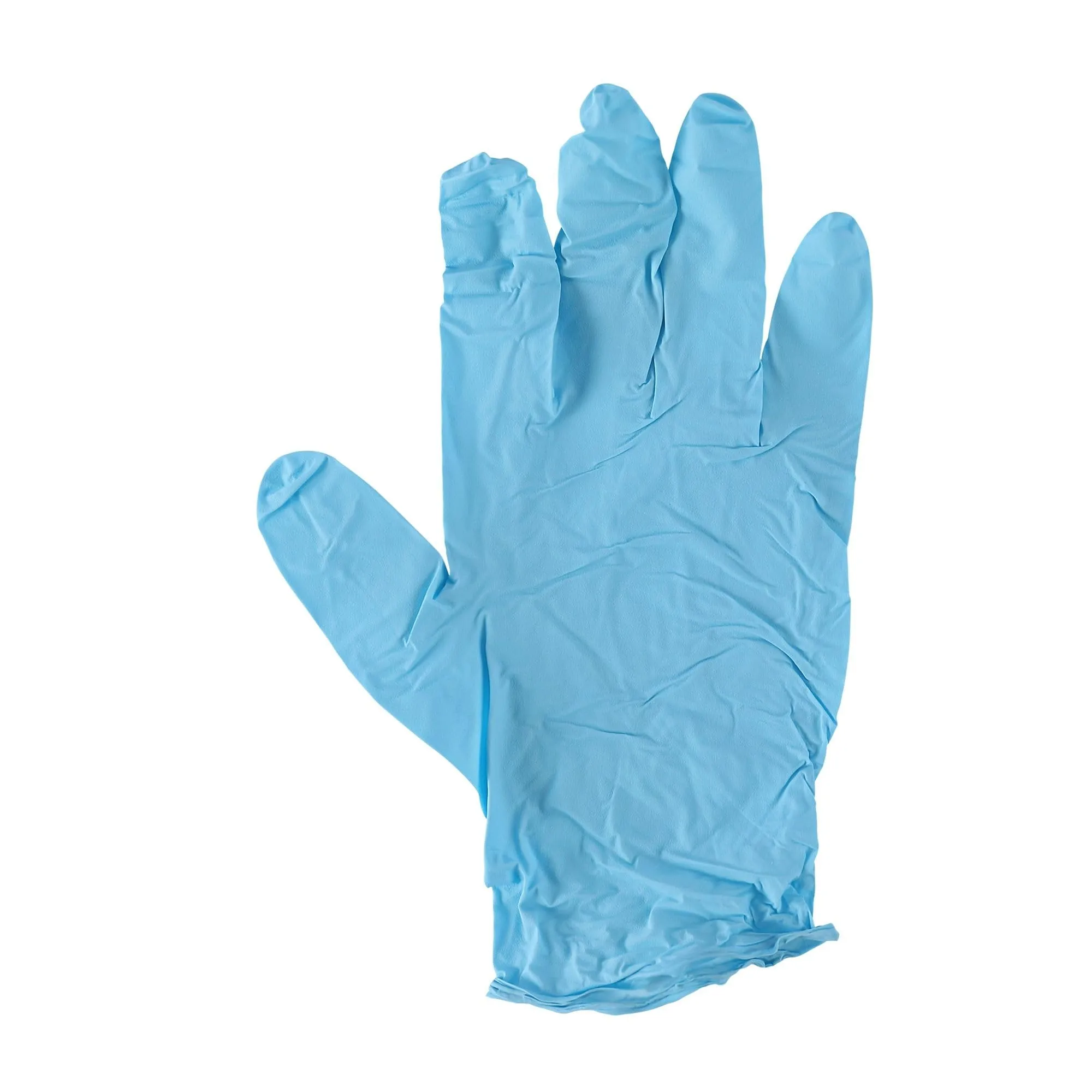 Boardwalk Disposable General-Purpose Powder-Free Nitrile Gloves, Large, Blue, 5mil, Box Of 100 Gloves