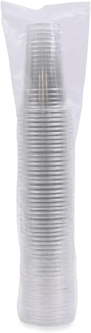 Boardwalk PET24 Clear Plastic Cold Cups, 24 Oz, 600/carton