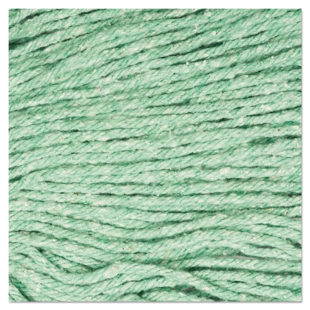 Boardwalk 503GNEA Super Loop Wet Mop Head, Cotton/Synthetic, Large Size, Green