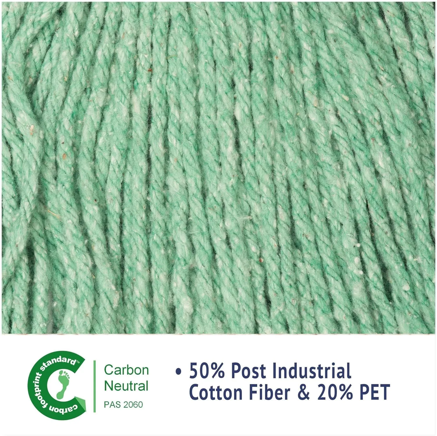 Boardwalk Super Loop Wet Mop Head, Medium, Green