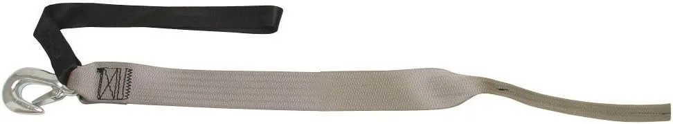 BoatBuckle P.W.C. Winch Strap with Tail End, 2-Inch x 15-Feet