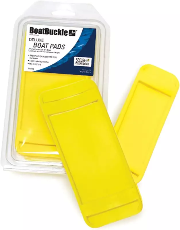 BoatBuckle Boat Pads, Ratchet Strap Protectors, Protective Sleeves for Trailer Tie Down Straps