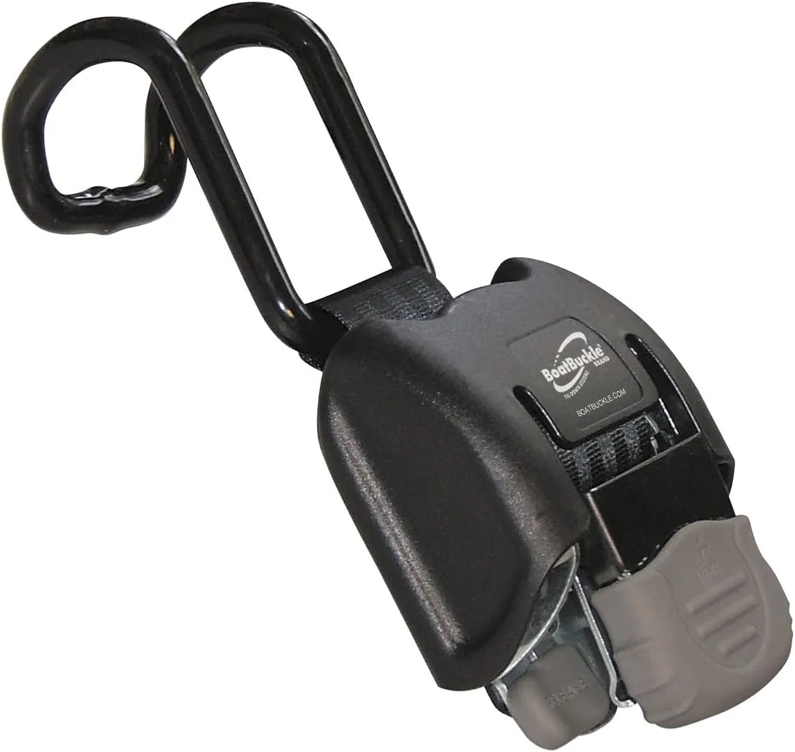 BoatBuckle G2 Retractable Gunwale Tie-Down - 2"-38" - Pair