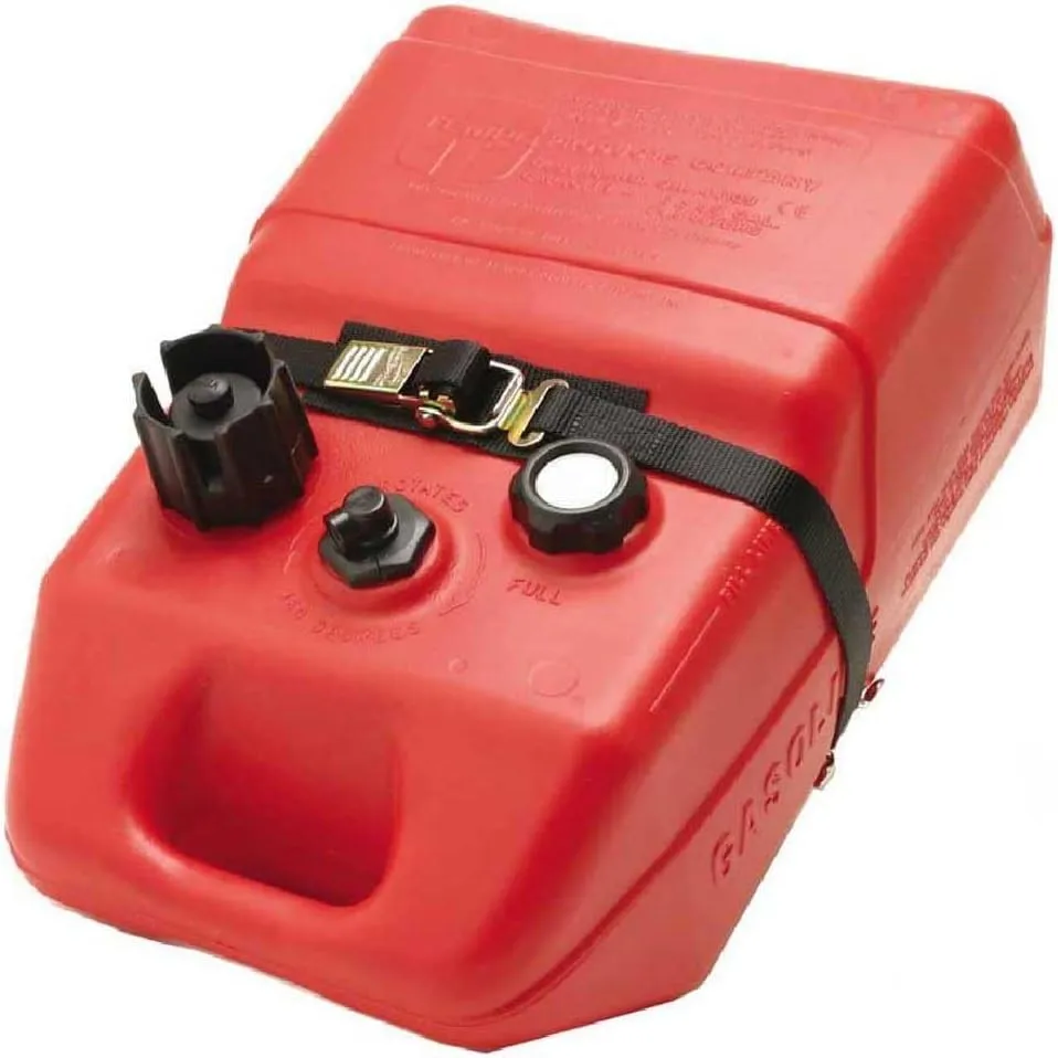 BoatBuckle Kwik-Lok Gas Tank Battery Box with Tie-Down Strap, 1-Inch x 4-Feet, Beige (F05343)