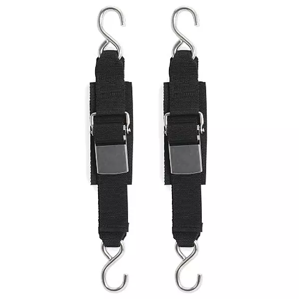 BoatBuckle Stainless Steel Kwik-Lok Transom Tie-Downs