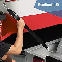 BoatBuckle Stainless Steel Kwik-Lok Transom Tie-Downs
