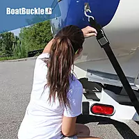 BoatBuckle Stainless Steel Kwik-Lok Transom Tie-Downs
