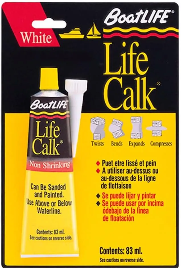 BoatLIFE Life-Calk Sealant Tube - Non-Shrinking - 2.8 FL. Oz - Mahogany
