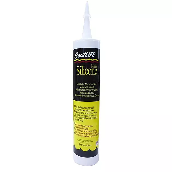 BoatLIFE Silicone Cartridge, 10.6 Fluid Ounce, White