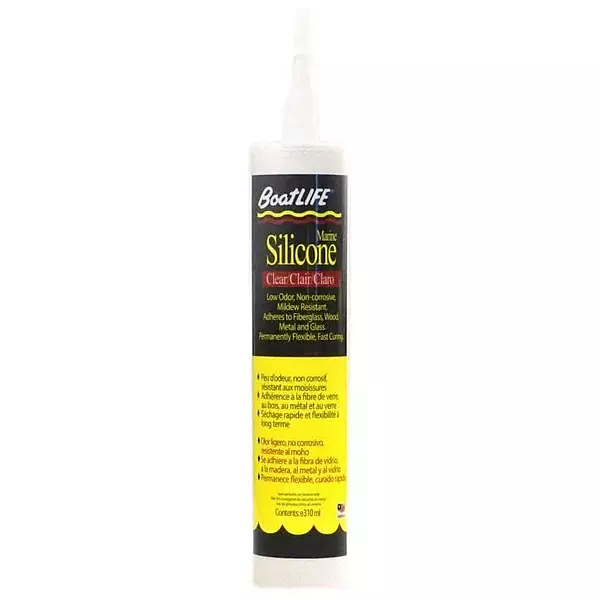 BoatLIFE Silicone Rubber Sealant Cartridge - Clear